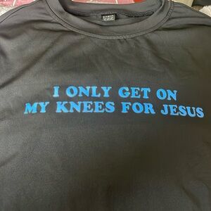 Was too small for my body type. Fun shirt to wear